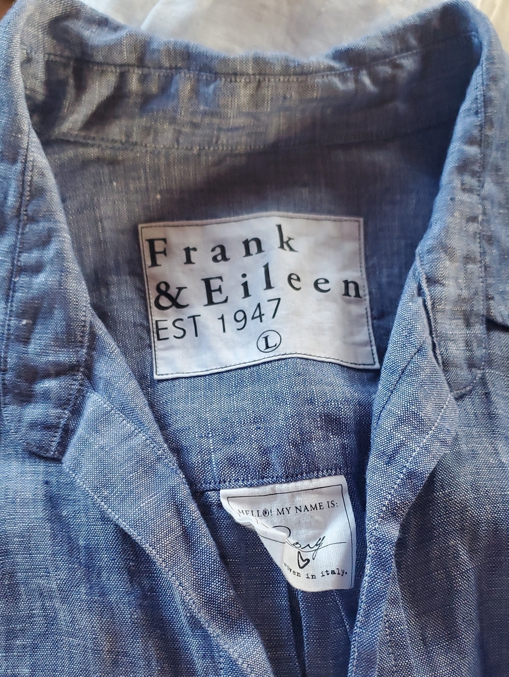 Frank & Eileen Rory Linen Dress - Picture 3 of 3